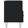 Musta tv-taso Obrenca 102x36x50cm (puinen)