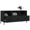 Schwarzer TV-Schrank Iesanu 102x36x50cm (Holz)