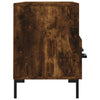 Räuchereiche TV-Möbel Iesanu 102x36x50cm (Holz)