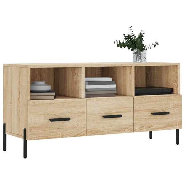Sonoma Eiche TV-Möbel Liliana 102x36x50cm (Holz)