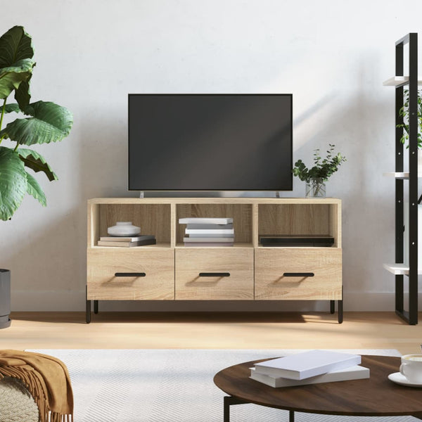 Sonoma Eiche TV-Möbel Liliana 102x36x50cm (Holz)