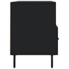 Schwarzes TV-Möbel Mentor 102x36x50cm (Holz)