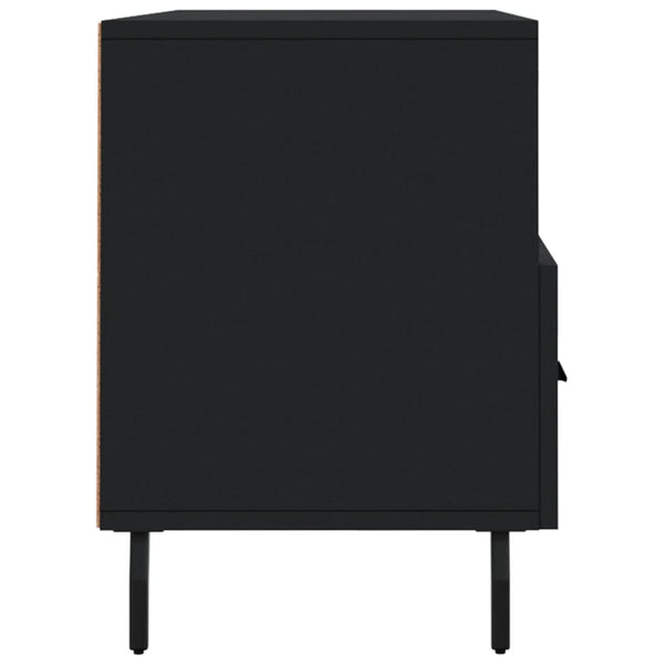 Schwarzes TV-Möbel Mentor 102x36x50cm (Holz)