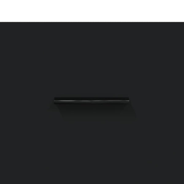 Schwarzes TV-Möbel Mentor 102x36x50cm (Holz)