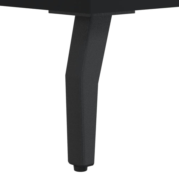 Schwarzes TV-Möbel Mentor 102x36x50cm (Holz)