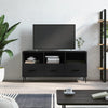 Schwarzes TV-Möbel Mentor 102x36x50cm (Holz)