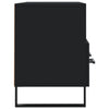 Schwarzer TV-Schrank Cimpeana 102x36x50cm (Holz)