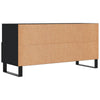 Schwarzer TV-Schrank Cimpeana 102x36x50cm (Holz)