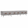Graues TV-Möbel Adriam 150x36x30cm (Holz)