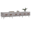 Graues TV-Möbel Adriam 150x36x30cm (Holz)