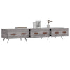 Graues TV-Möbel Adriam 150x36x30cm (Holz)