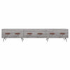 Graues TV-Möbel Adriam 150x36x30cm (Holz)