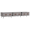 Graues TV-Möbel Adriam 150x36x30cm (Holz)