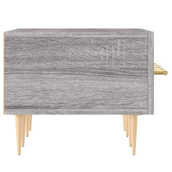 Grauer TV-Schrank Ben 150x36x30cm (Holz)