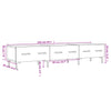 Weißes TV-Lowboard Debbi 150x36x30cm (Holz)