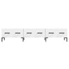 Weißes TV-Lowboard Debbi 150x36x30cm (Holz)