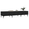 Schwarzes TV-Board Debbi 150x36x30cm (Holz)