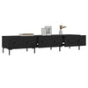 Schwarzes TV-Board Debbi 150x36x30cm (Holz)