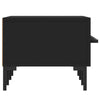 Schwarzes TV-Board Debbi 150x36x30cm (Holz)