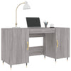 Grauer Schreibtisch Jerrie 140x50x75cm (Holz)