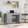 Grauer Schreibtisch Jerrie 140x50x75cm (Holz)