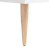 Weißer Schreibtisch Theodore 140x50x75cm (Holz)