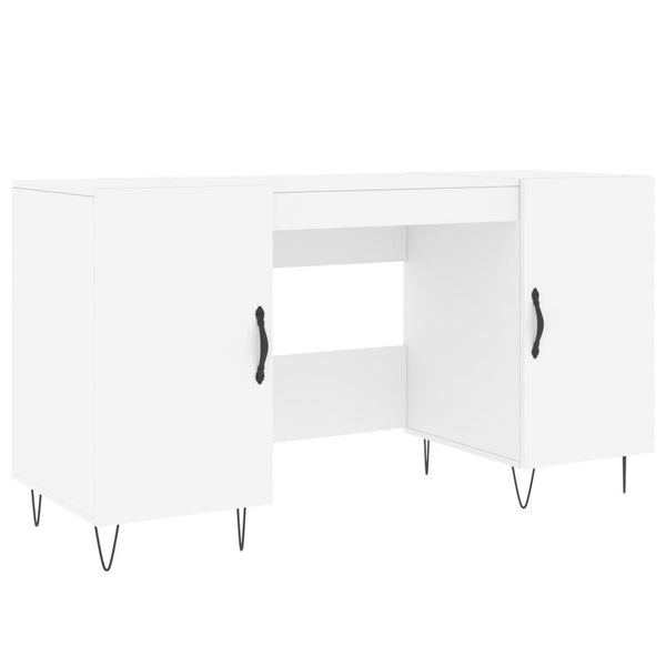 Weißer Schreibtisch Sofaru 140x50x75cm (Holz)