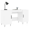 Weißer Schreibtisch Sofaru 140x50x75cm (Holz)