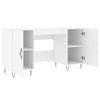 Weißer Schreibtisch Sofaru 140x50x75cm (Holz)