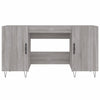 Grauer Schreibtisch Sofaru 140x50x75cm (Holz)