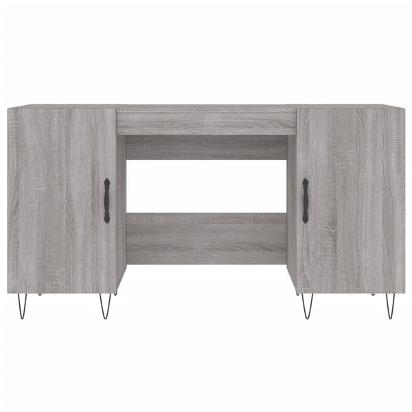 Grauer Schreibtisch Sofaru 140x50x75cm (Holz)