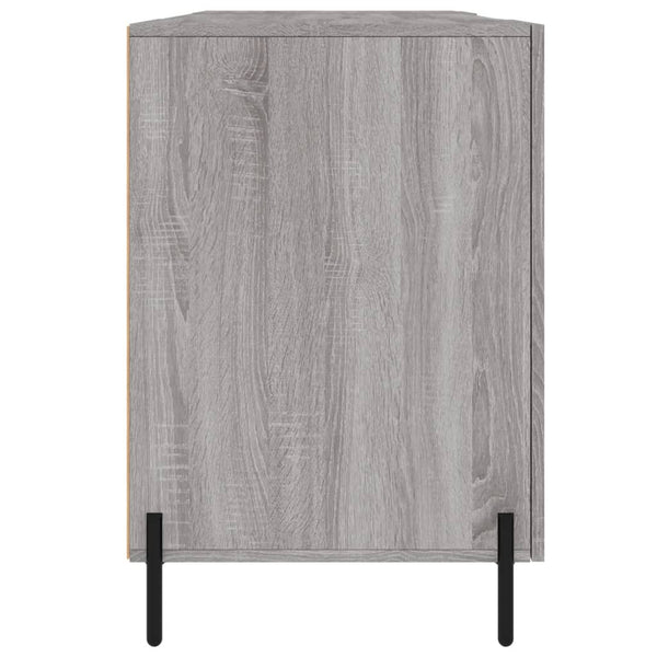 Grauer Schreibtisch Mercurean 140x50x75cm (Holz)