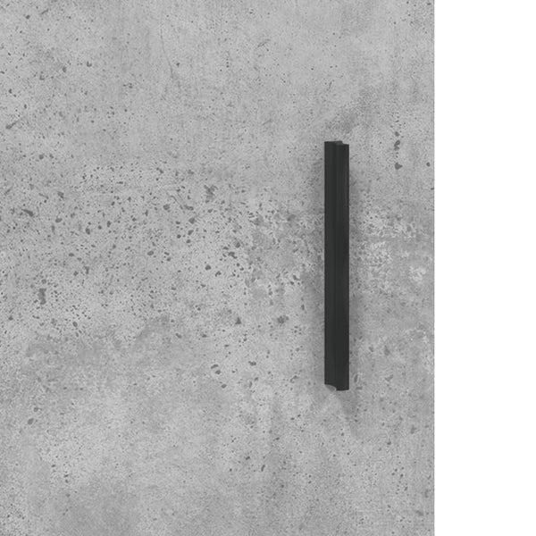 Schreibtisch Mimu 140x50x75cm Betongrau (Holz)