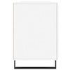Weißer Schreibtisch Cesis 140x50x75cm (Holz)