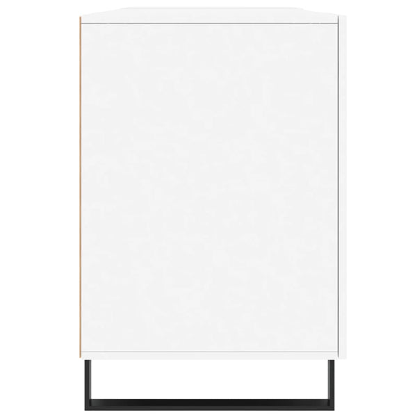 Weißer Schreibtisch Cesis 140x50x75cm (Holz)