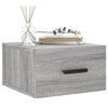 Hängende Nachttische Crinarela 35x35x20cm grau (2er-Set Sonoma)