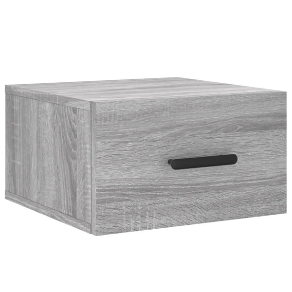 Hängende Nachttische Crinarela 35x35x20cm grau (2er-Set Sonoma)
