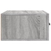 Hängende Nachttische Crinarela 35x35x20cm grau (2er-Set Sonoma)