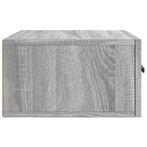 Hängende Nachttische Crinarela 35x35x20cm grau (2er-Set Sonoma)