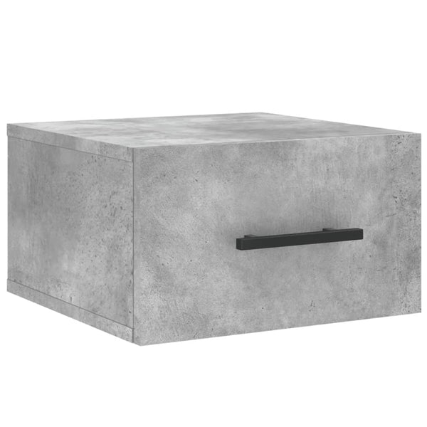Wandmontierter Nachttisch Staal aus Beton, 35x35x20cm
