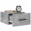 Wandmontierter Nachttisch Staal aus Beton, 35x35x20cm