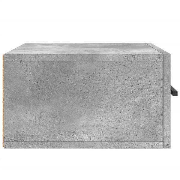 Wandmontierter Nachttisch Staal aus Beton, 35x35x20cm