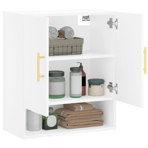 Weißer Wandschrank Ostrov 60x31x70cm (Holz)