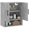 Betongrauer Wandschrank Viuleta 60x31x70cm (Holz)