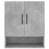 Betongrauer Wandschrank Viuleta 60x31x70cm (Holz)