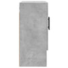 Betongrauer Wandschrank Viuleta 60x31x70cm (Holz)