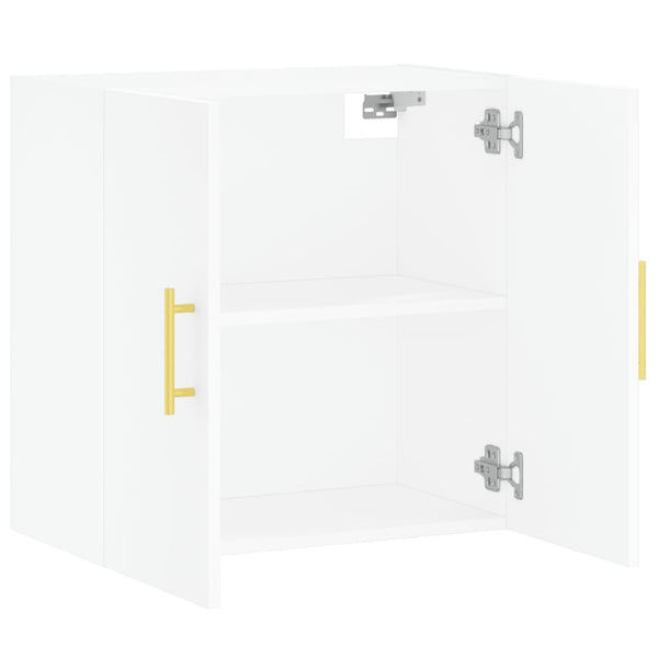 Weißer Wandschrank Echerem 60x31x60cm (Holz)
