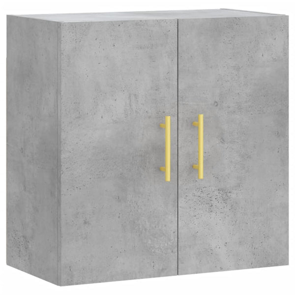 Wandschrank Echerem 60x31x60cm in Betongrau (Holz)