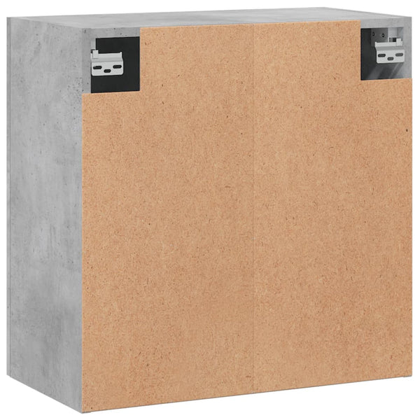 Wandschrank Echerem 60x31x60cm in Betongrau (Holz)