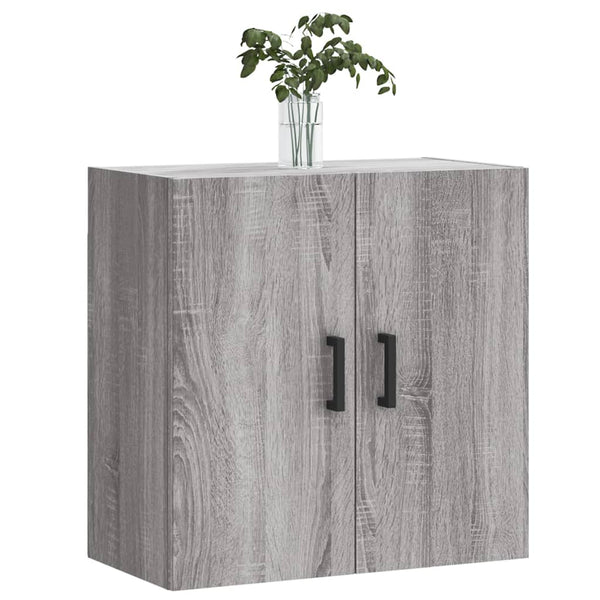 Grauer TV-Wandschrank Nives 60x31x60cm (Holz)